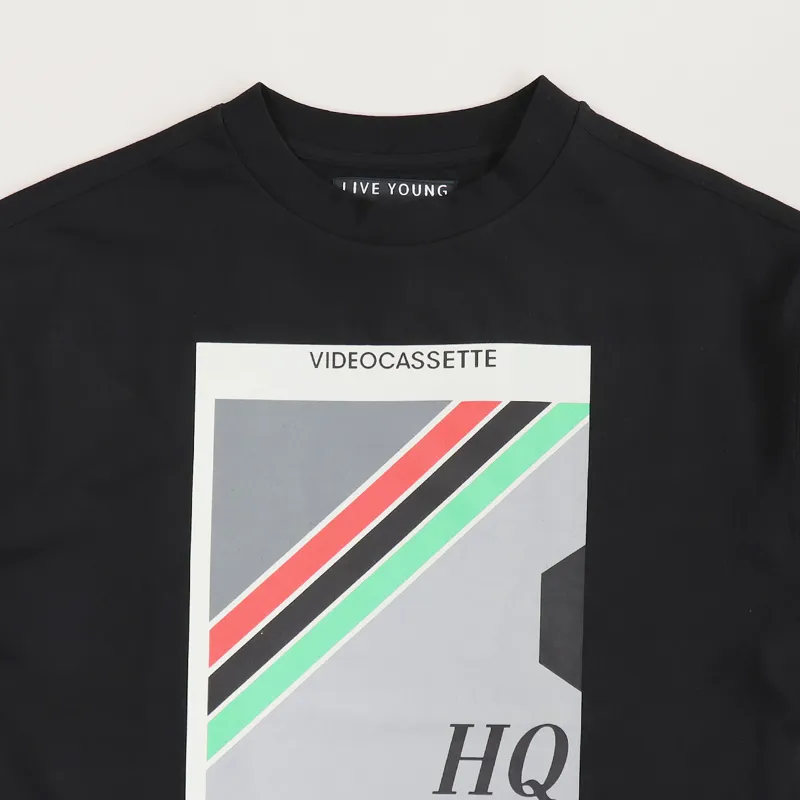 Lyph VHS T Shirt Black-1