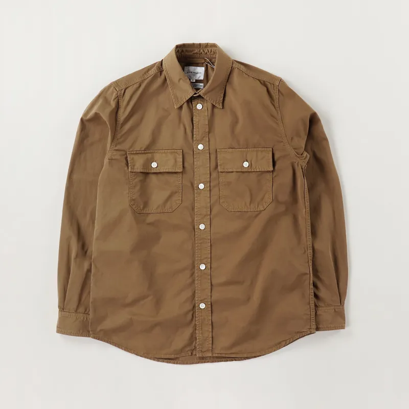 Norse Projects Villads Light Twill Shirt Duck