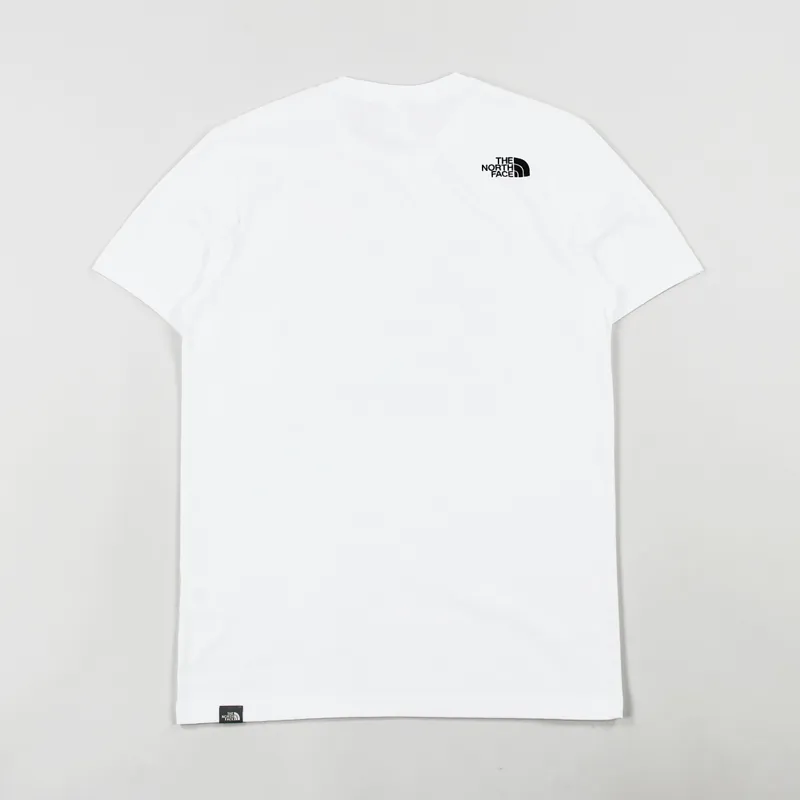 The North Face Walls Are For Climbing T Shirt White-2