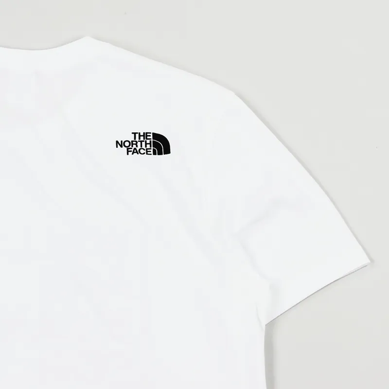 The North Face Walls Are For Climbing T Shirt White-3