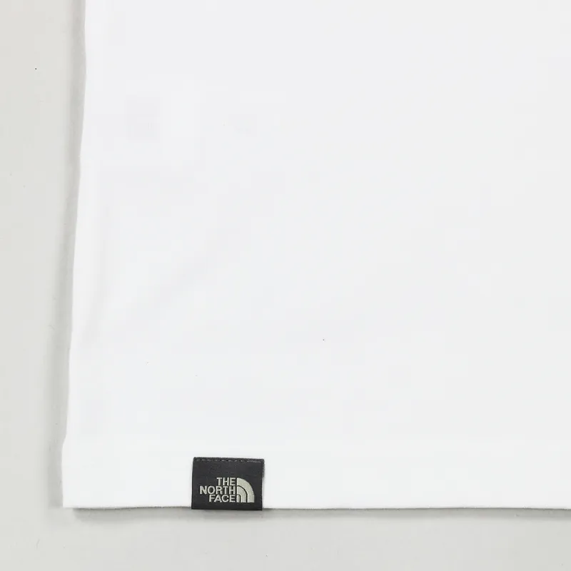 The North Face Walls Are For Climbing T Shirt White-4