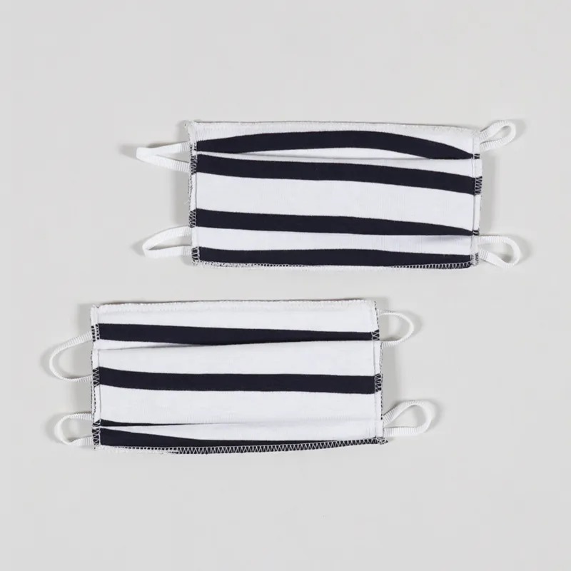 Armor Lux 2 Pack Mask White Navy-7