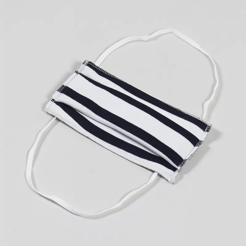 Armor Lux 2 Pack Mask White Navy-2