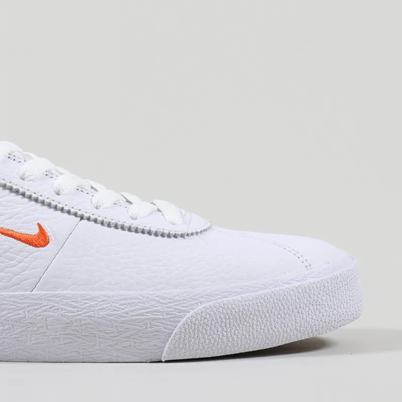 Nike SB Zoom Bruin Shoes White Team Orange-6