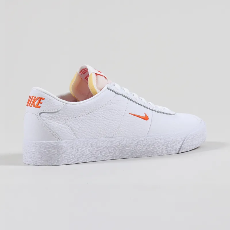Nike SB Zoom Bruin Shoes White Team Orange-8