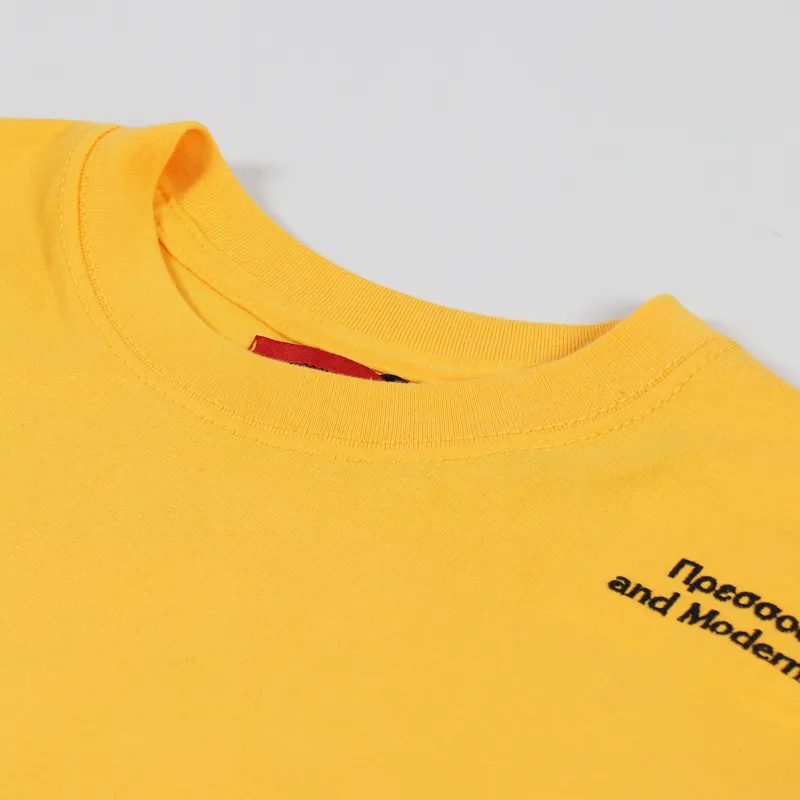 Pressure Blue T Shirt Mustard-6