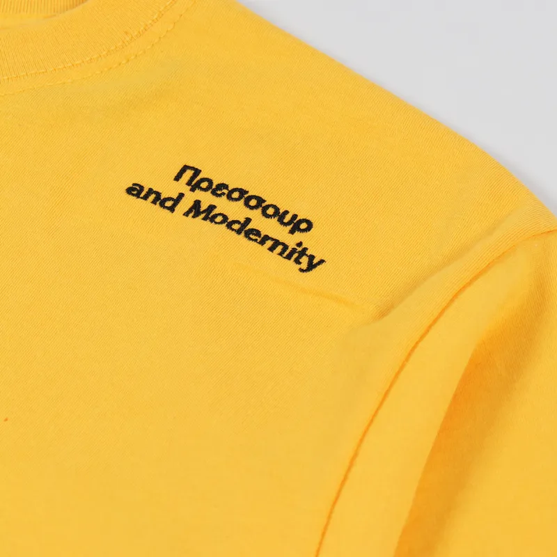 Pressure Blue T Shirt Mustard-2