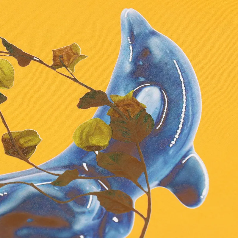 Pressure Blue T Shirt Mustard-5