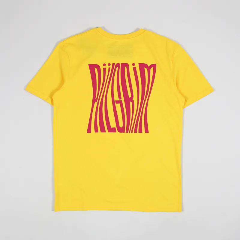 Piilgrim Contort T Shirt Yellow