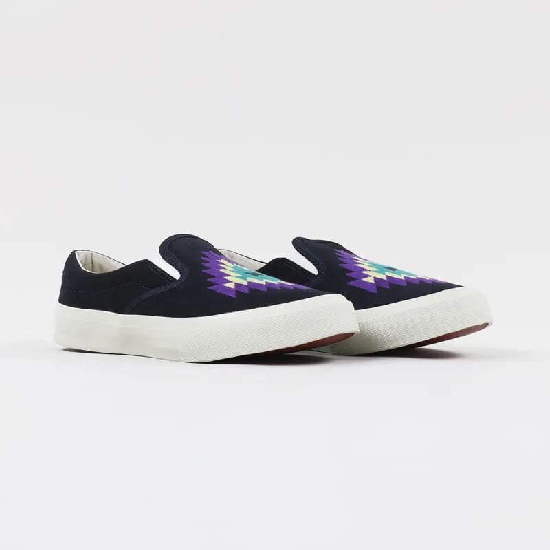 You Must Create Z Boy Ikat Shoes Navy-4