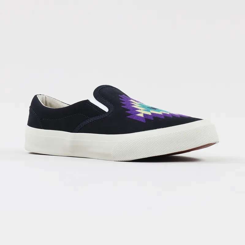 You Must Create Z Boy Ikat Shoes Navy-5