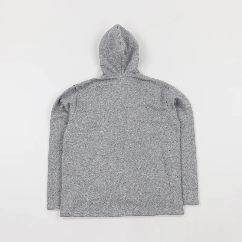 Edwin Half Zip Hoodie Mouline Grey-4