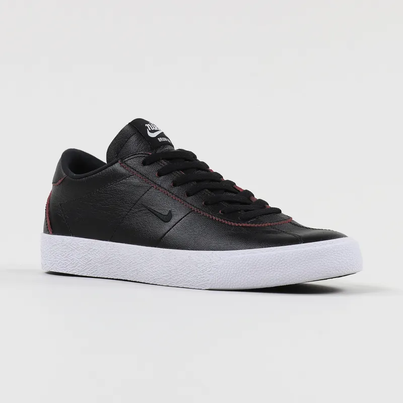 Nike SB x NBA Zoom Bruin Shoes Black University Red-4