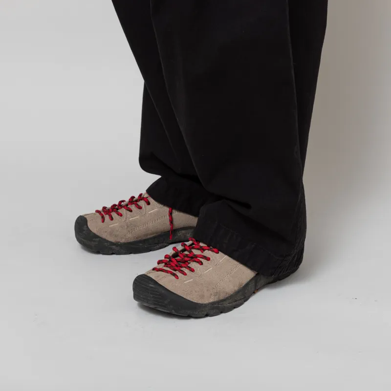 Girls Of Dust Womens British Worker Pants Cotton Linen Black-10