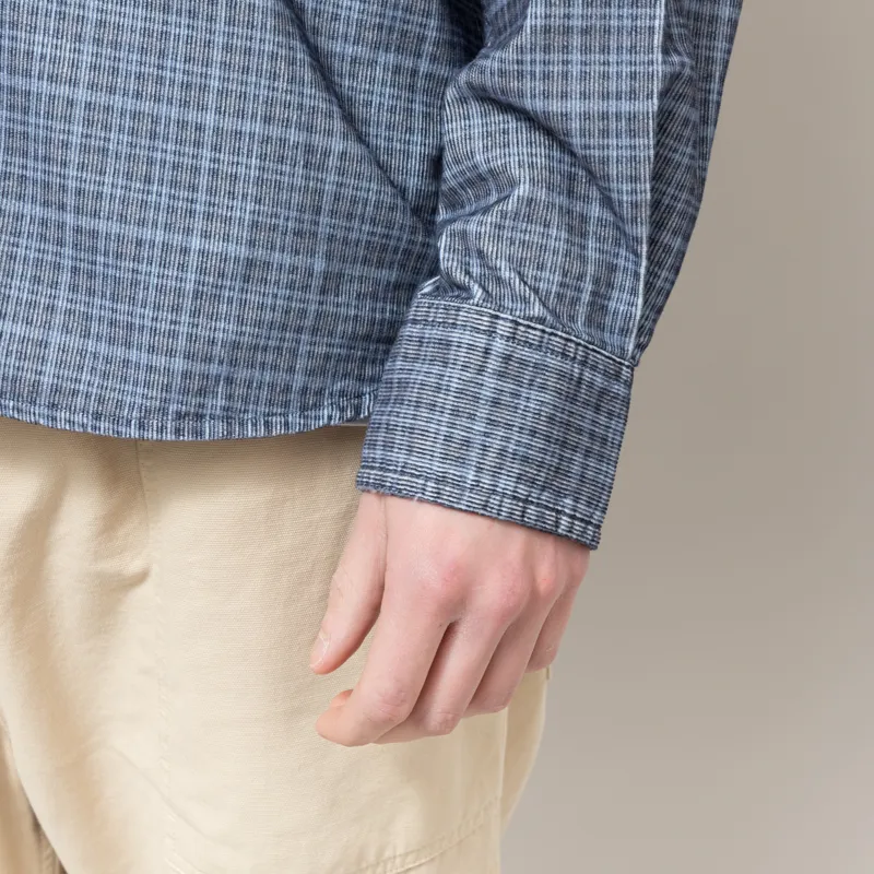 Dubbleware Vintage BD Cord Shirt Navy-9