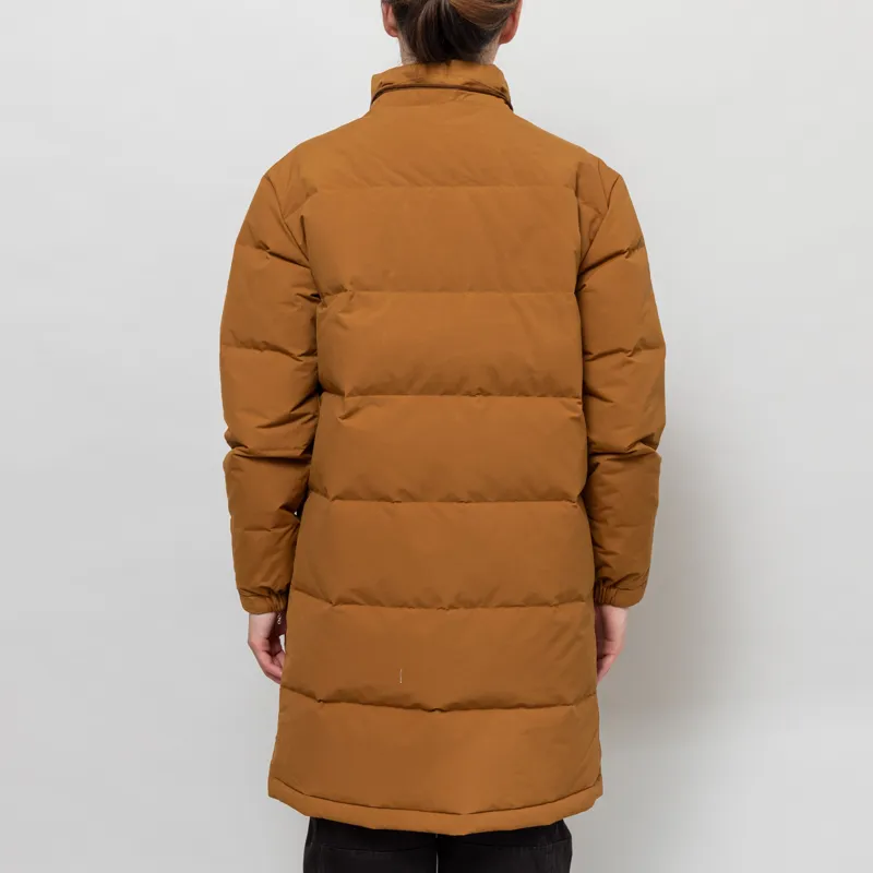 Patagonia Womens Downdrift Parka Shelter Brown-5