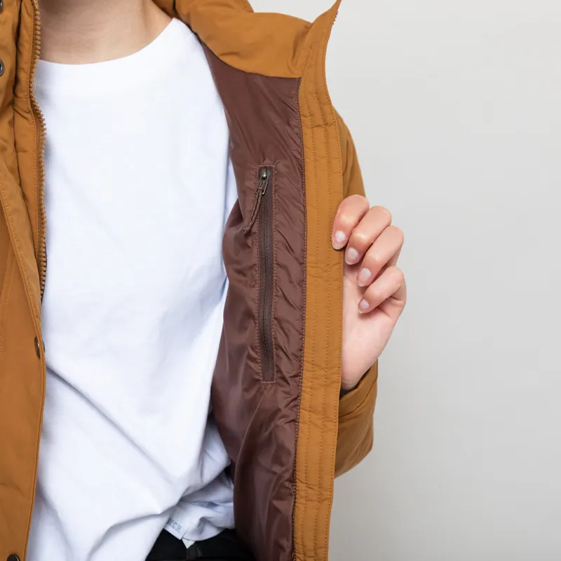 Patagonia Womens Downdrift Parka Shelter Brown-11