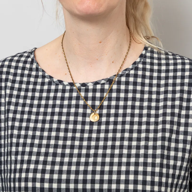 Rita Row Womens Lustre Dress Black Gingham-6