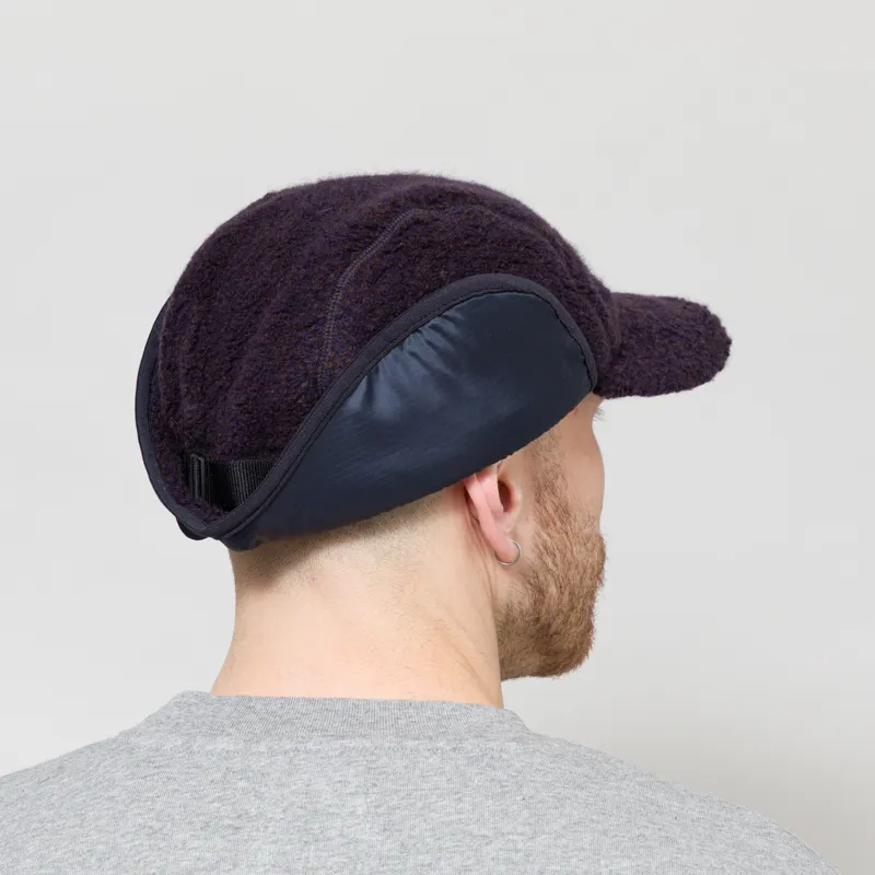 thisisneverthat GORE-TEX WINDSTOPPER Wool Fleece Cap Navy-3