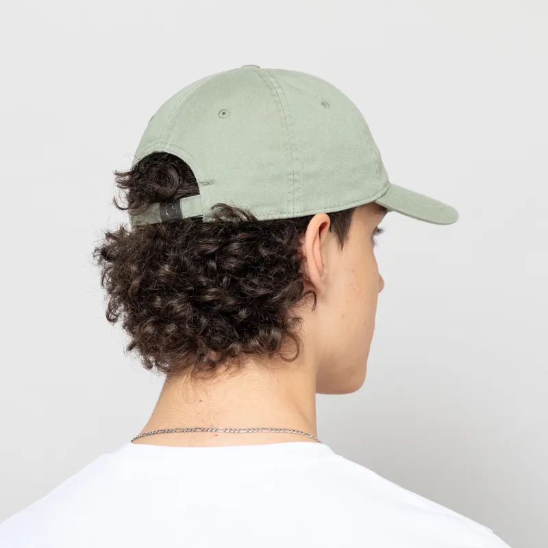 Carhartt WIP Madison Logo Cap Pale Olive White-2