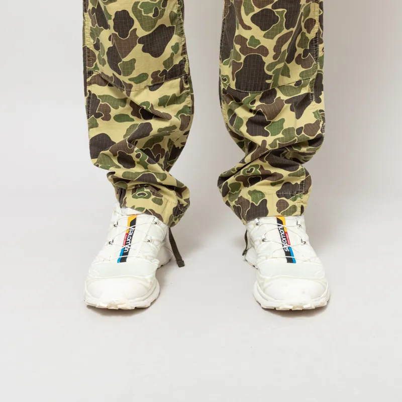 Carhartt WIP Duck Cargo Pants Camo Green Stone Washed-5