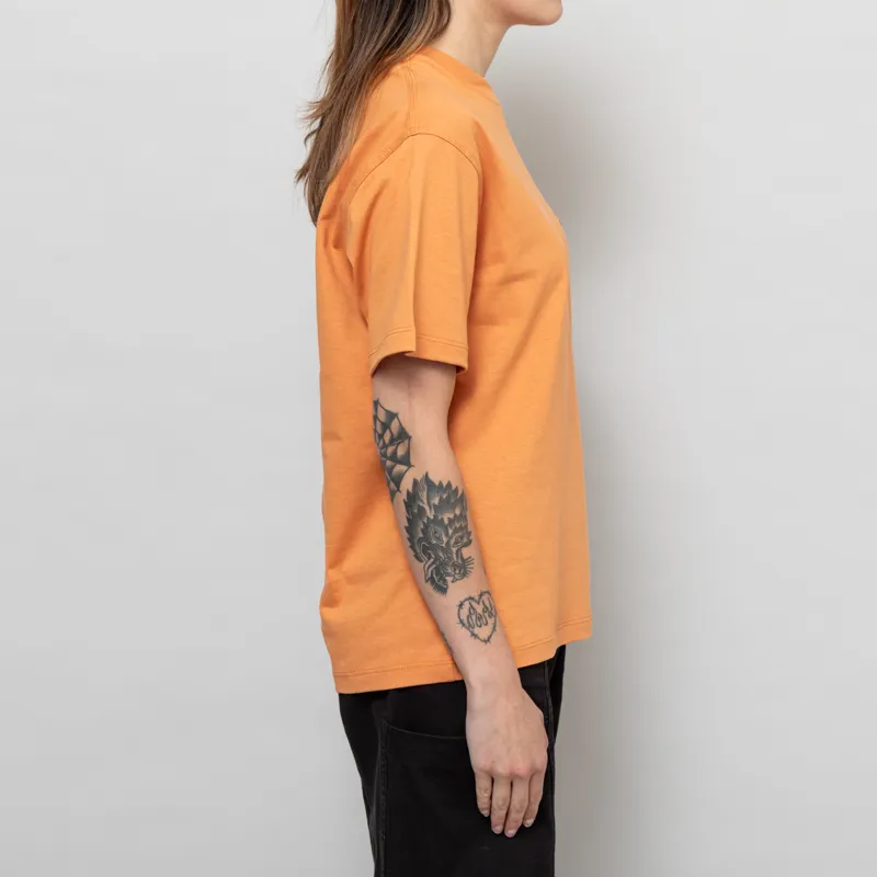 Carhartt WIP Womens American Script T Shirt Redhaven-4
