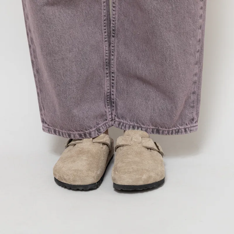 Carhartt WIP Womens Brandon Pant Black Hortensia Garment Dyed-10