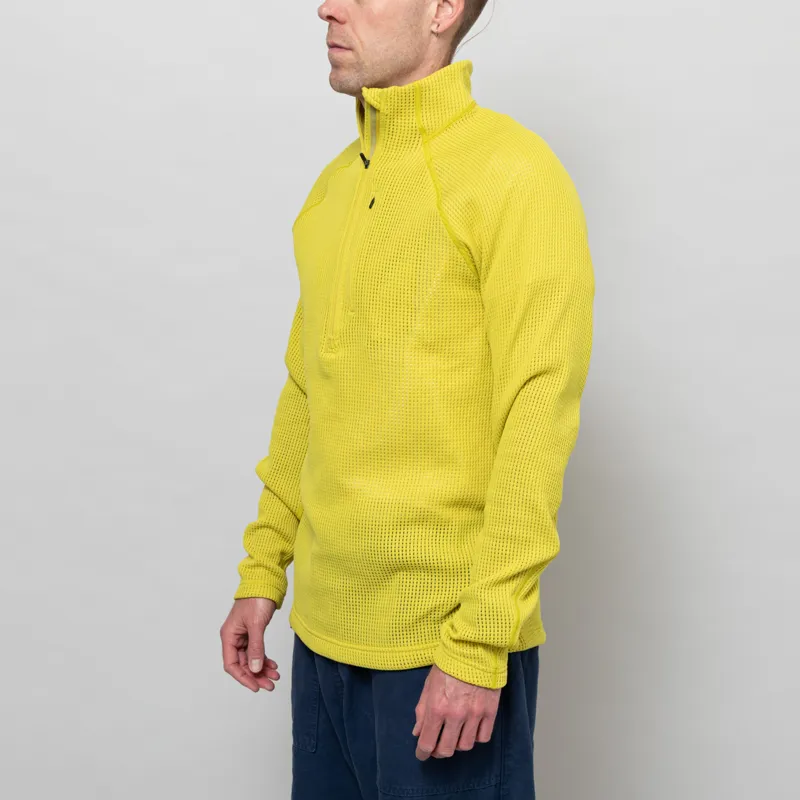 Houdini Pace Flow Half Zip Be The Light Green-1