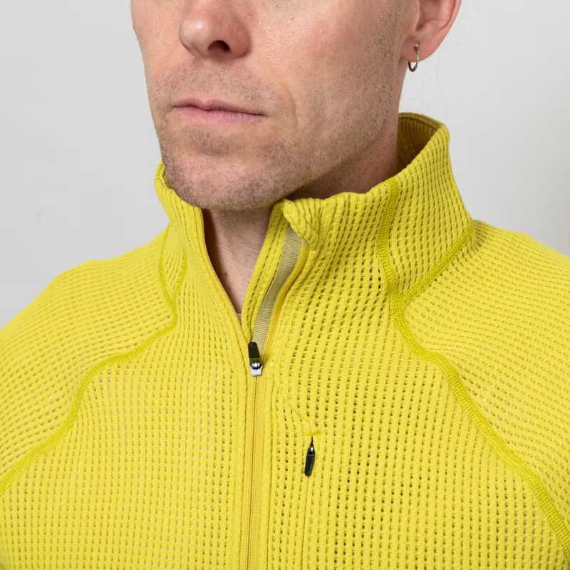 Houdini Pace Flow Half Zip Be The Light Green-5