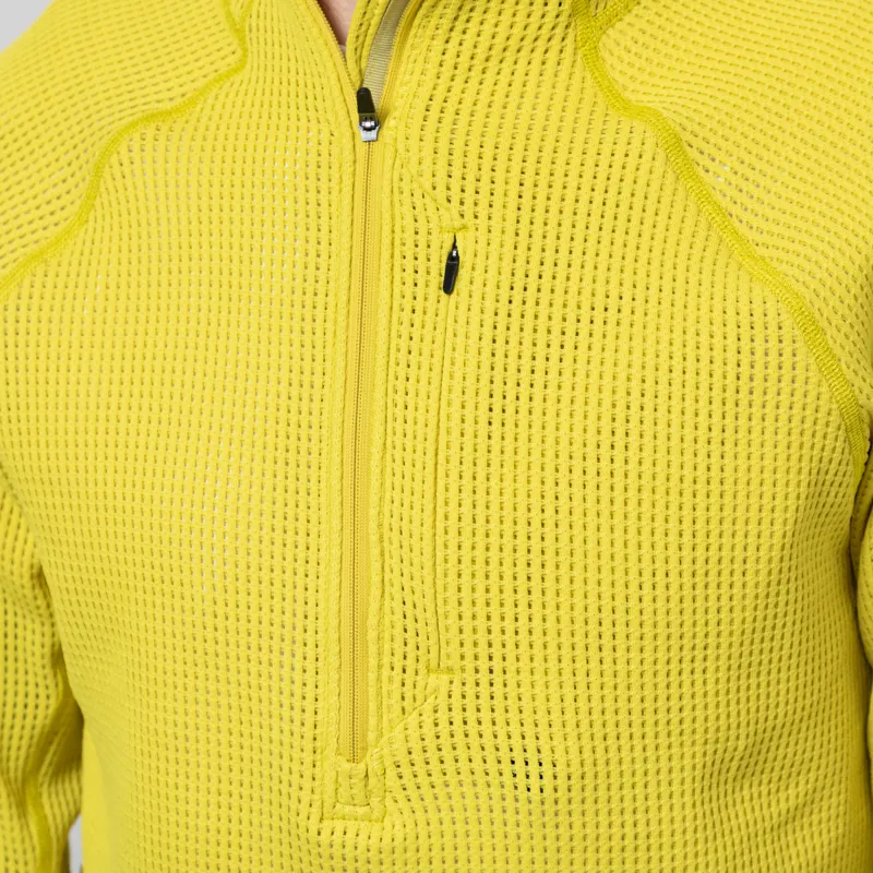 Houdini Pace Flow Half Zip Be The Light Green-6