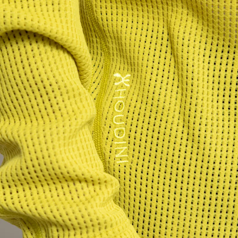 Houdini Pace Flow Half Zip Be The Light Green-9