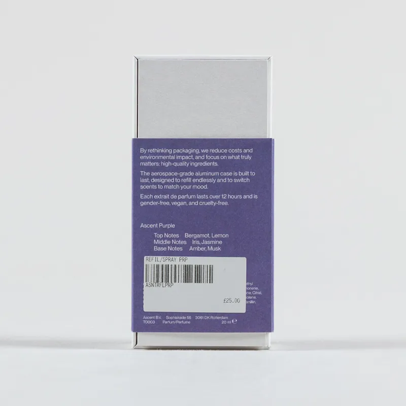 Ascent Purple Perfume Refill Spray 20ml-3