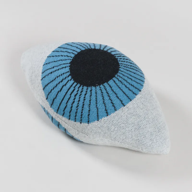 Donna Wilson Eye Shaped Cushion Blue-1