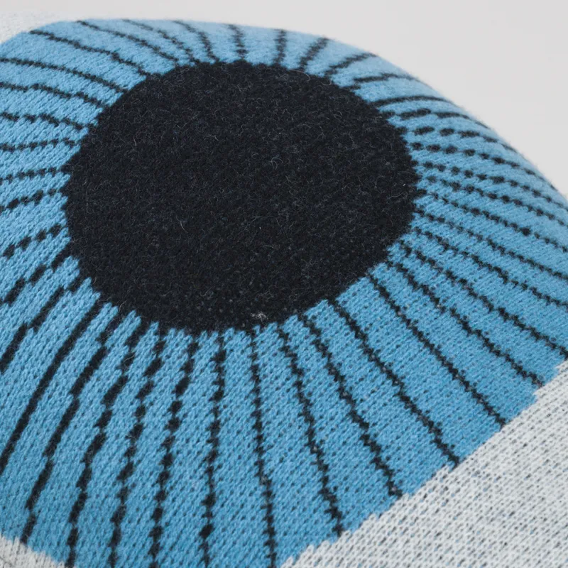 Donna Wilson Eye Shaped Cushion Blue-2