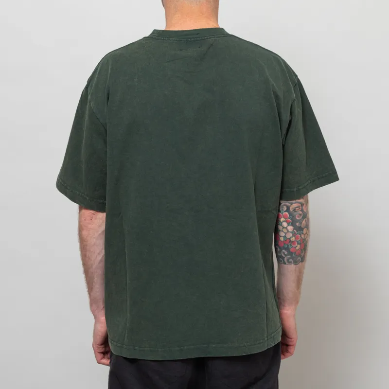 Heresy ʎsǝɹǝH T Shirt Green-3