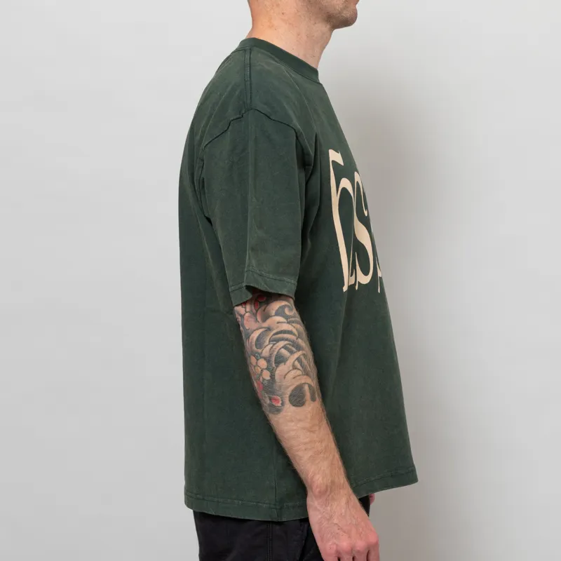 Heresy ʎsǝɹǝH T Shirt Green-4