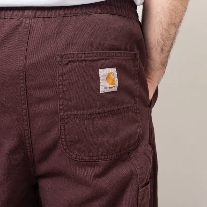 Carhartt WIP Flint Pant Palisander Garment Dyed Moraga Twill-6