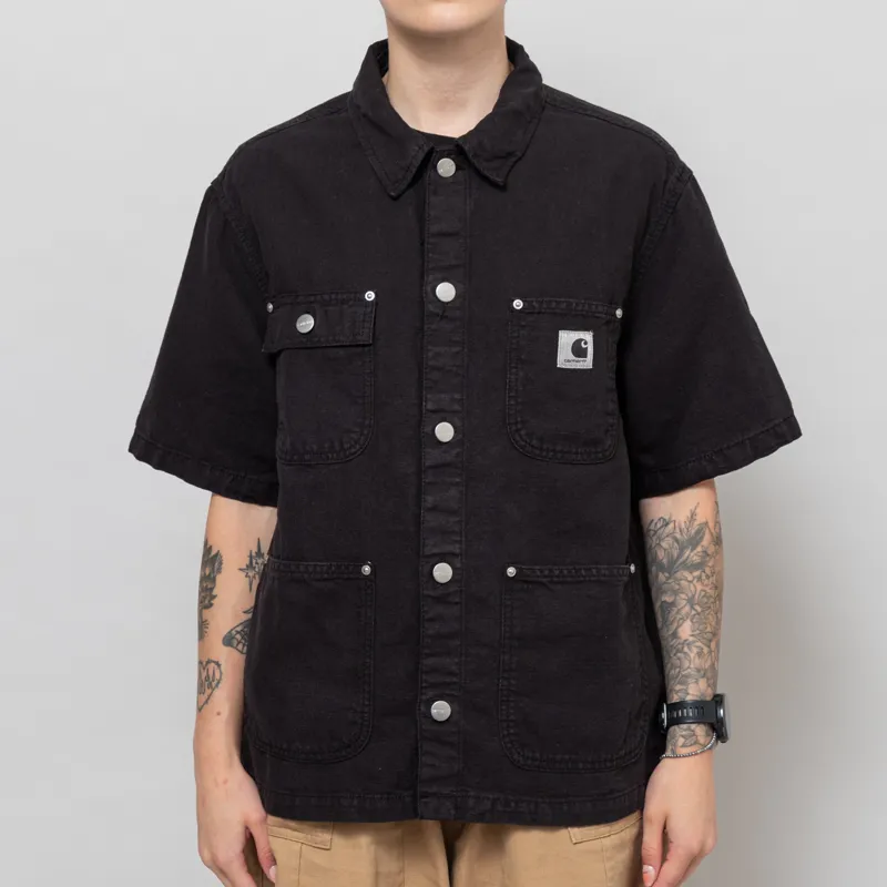 Carhartt WIP Womens Michigan Shirt Black