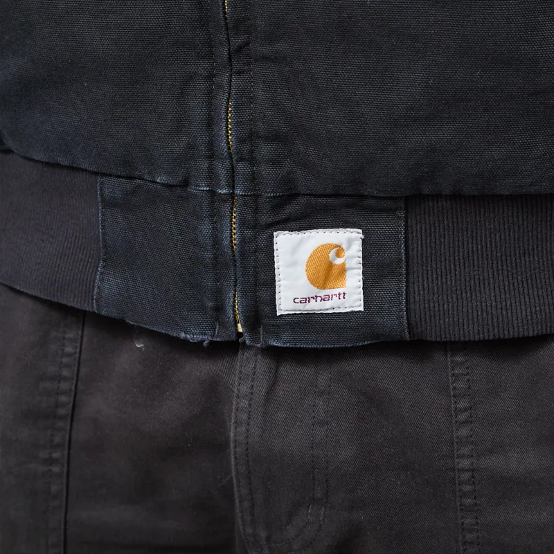 Carhartt WIP OG Santa Fe Jacket Black Grind Wash-6
