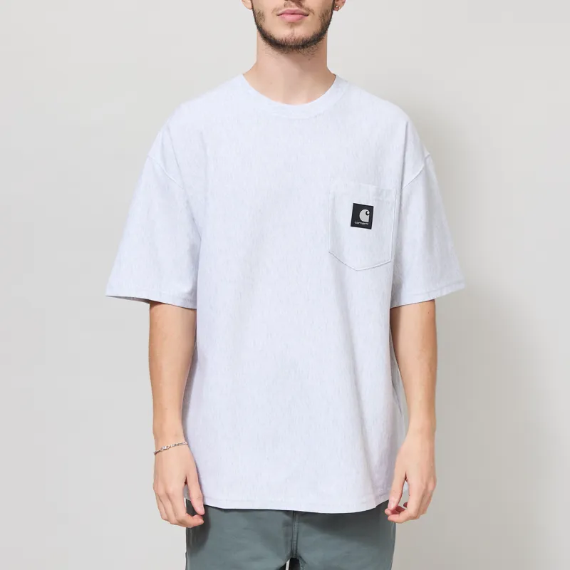 Carhartt WIP OG Loose Pocket T Shirt Ash Heather