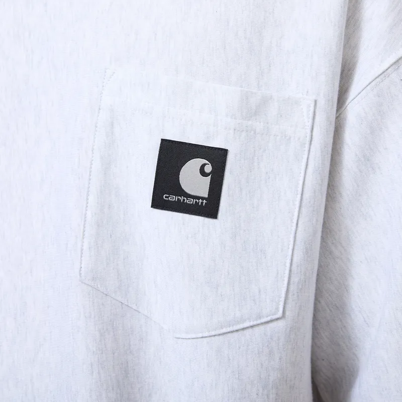 Carhartt WIP OG Loose Pocket T Shirt Ash Heather-4