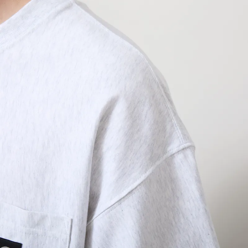 Carhartt WIP OG Loose Pocket T Shirt Ash Heather-5