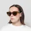 A.Kjaerbede Womens Lilly Sunglasses Smoke Champagne