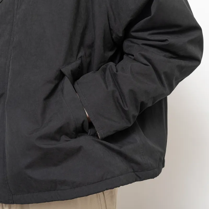 Barbour Mens Padded Transport Workwear Jacket Black