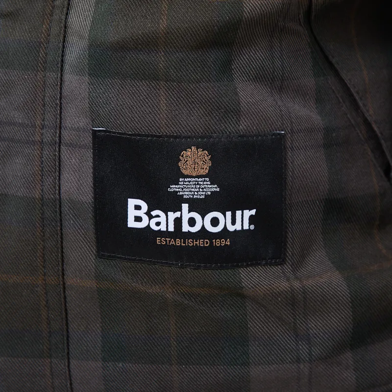 Barbour Oversized Reversible Transporter Jacket Black-9