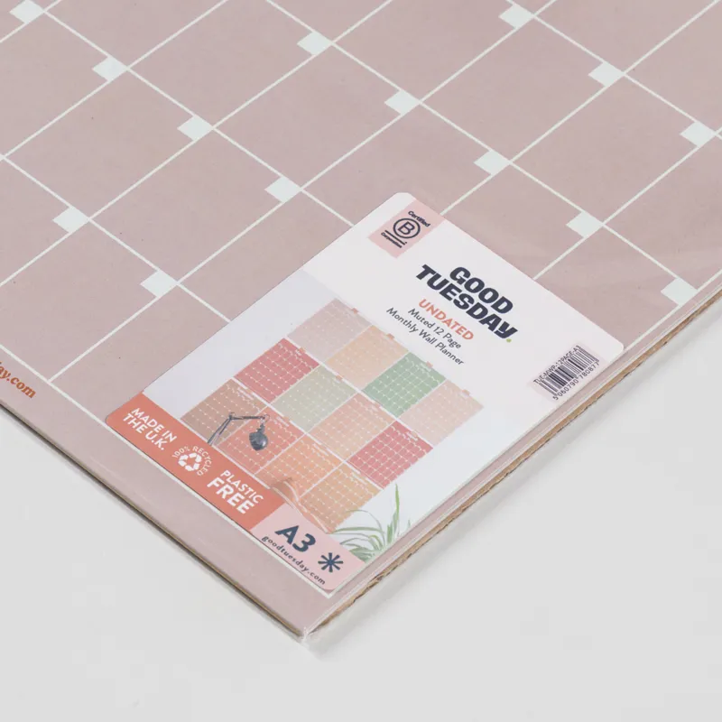 Good Tuesday Large Monthly A3 Wall Planner Muted-2