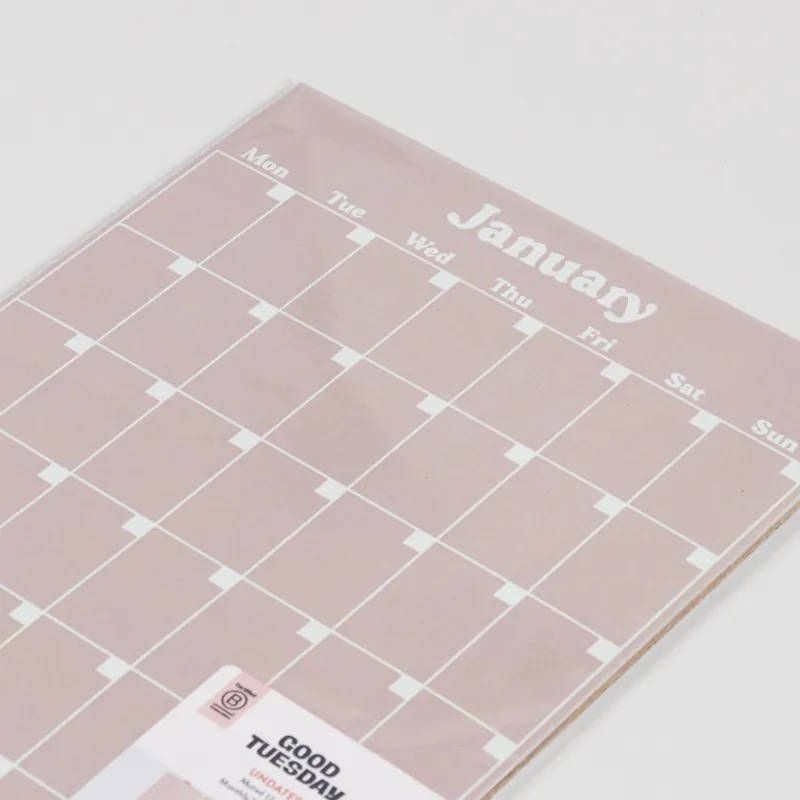 Good Tuesday Large Monthly A3 Wall Planner Muted-1