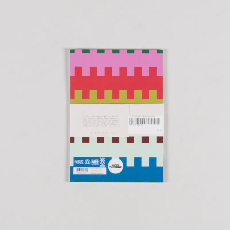 Good Tuesday A5 Lined Notebook Brilliant Ideas-1