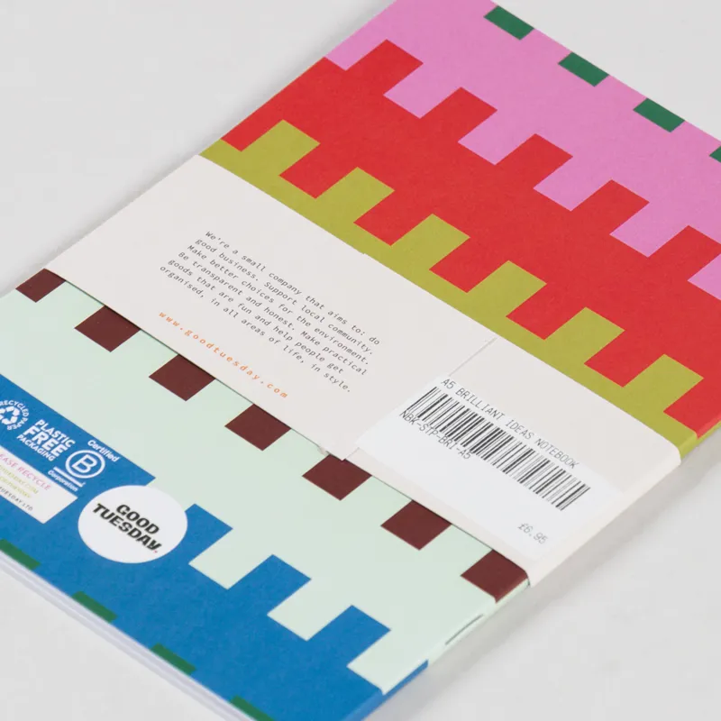 Good Tuesday A5 Lined Notebook Brilliant Ideas-3