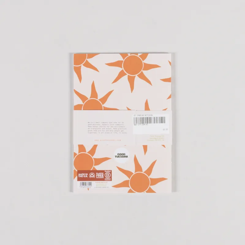 Good Tuesday A5 Lined Notebook Sunbeam-1